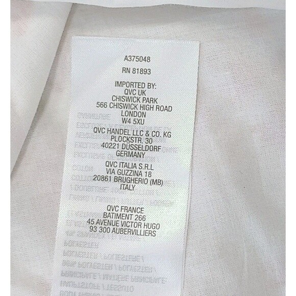 LOGO by Lori Goldstein Jacket  Collarless Floral Print Trim Snaps Lined Large - Picture 10 of 13